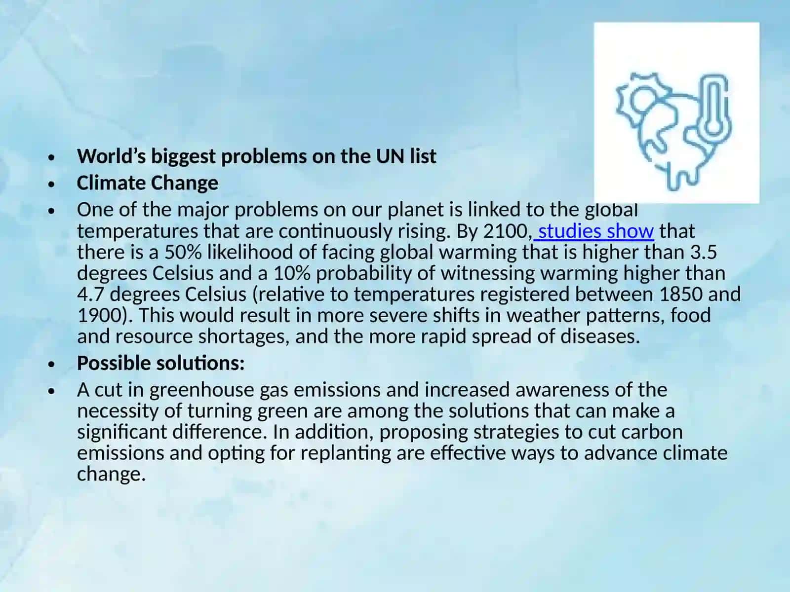 Global problems 3