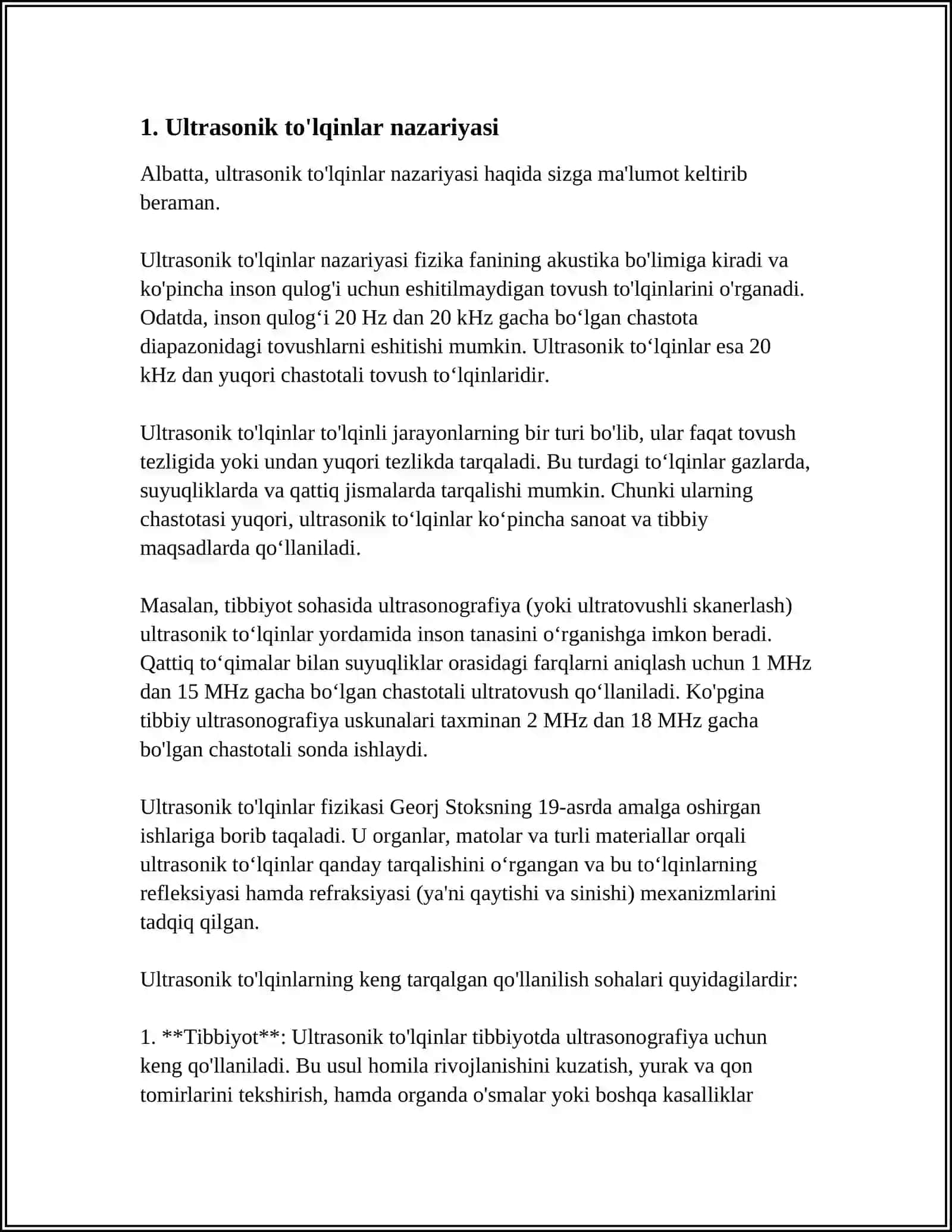 ULTURATOVUSH VA UNING ISHLATILISHI 3