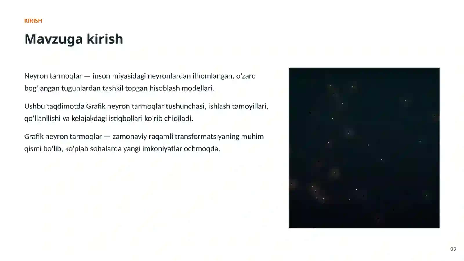 Neyron tarmoqlar va sun'iy intellekt 3
