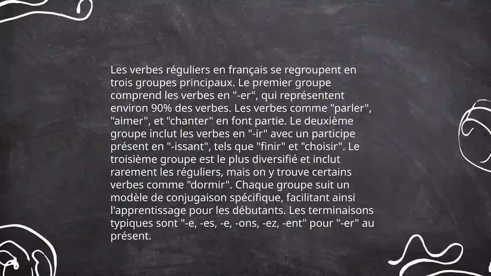 Les verbes en français 3