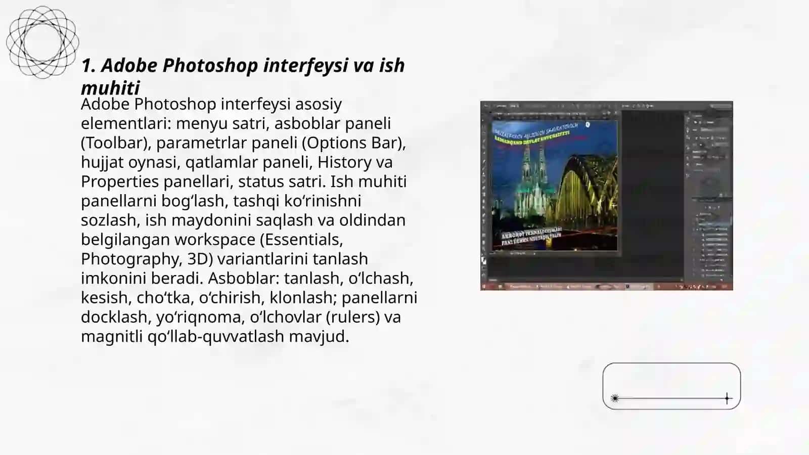 Adobe Photoshop dasturi 3