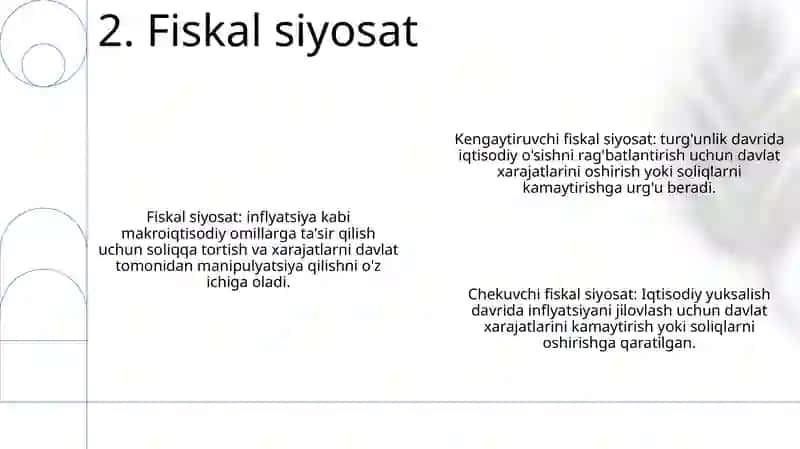Pul-kredit siyosati 3