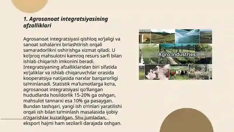 Agrosanoat intigratsiyasi 3