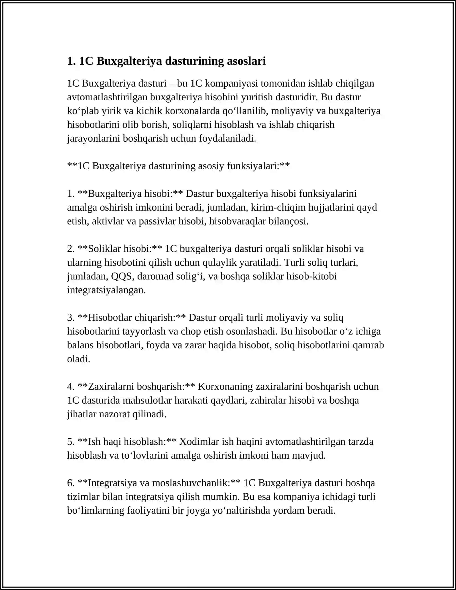 1C BUXGALTERIYA DASTURI 3