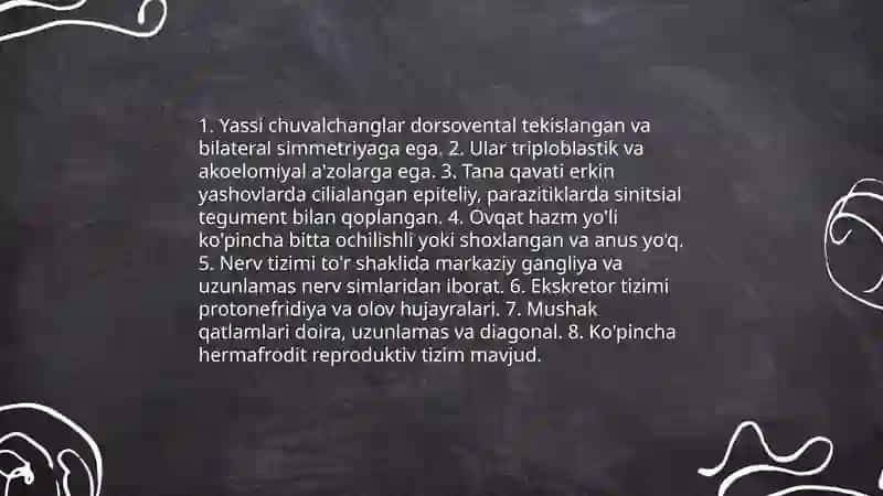Yassi chuvalchanglar tipi 3