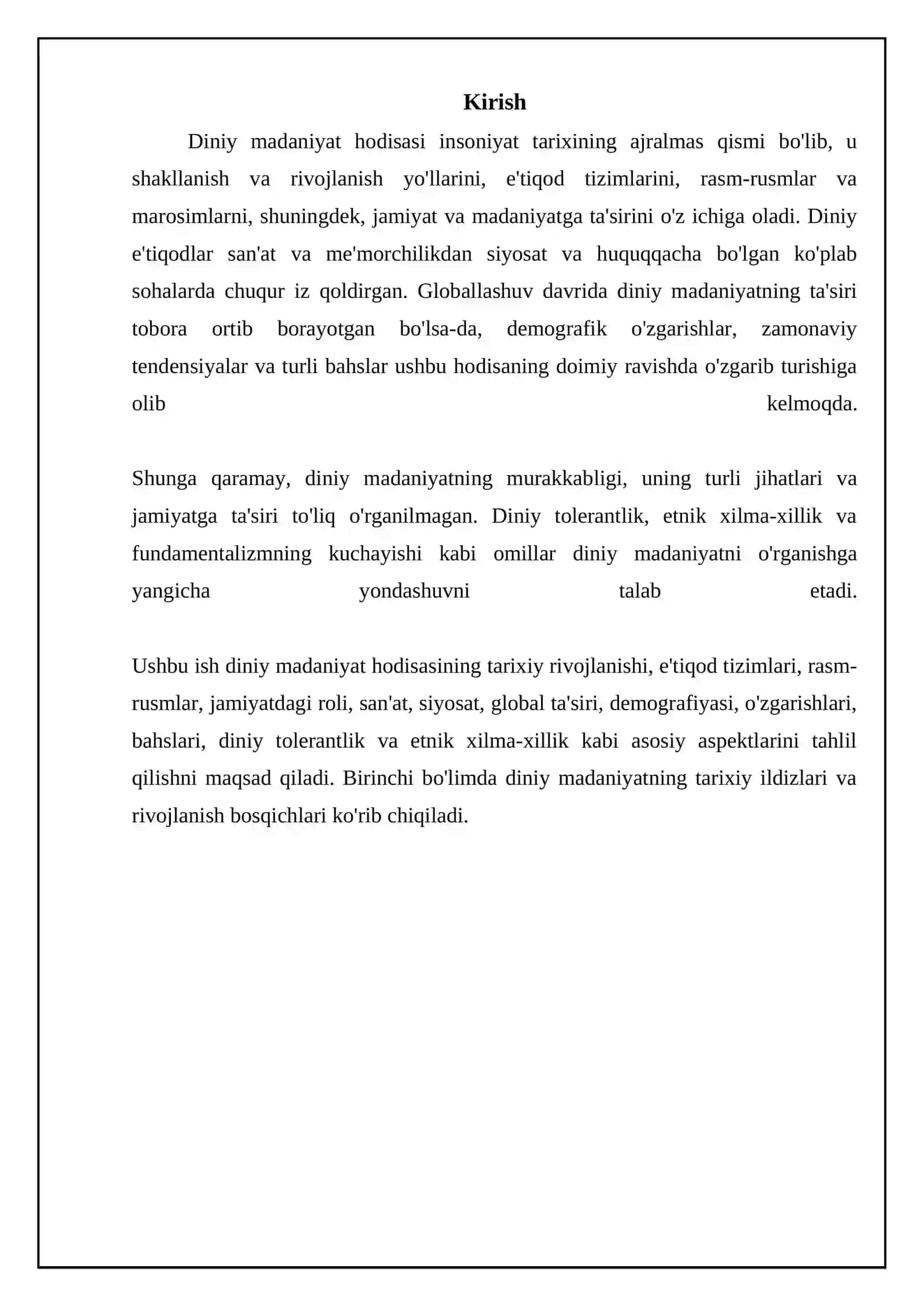 Din madaniyat fenomeni 3