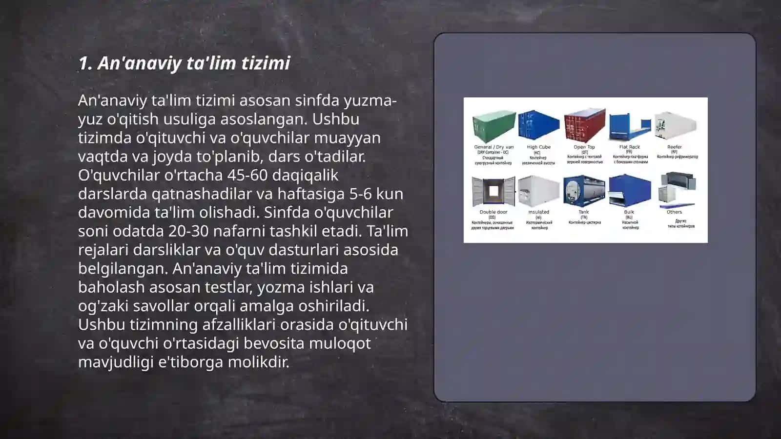 An'anaviy ta'lim tizimi 3