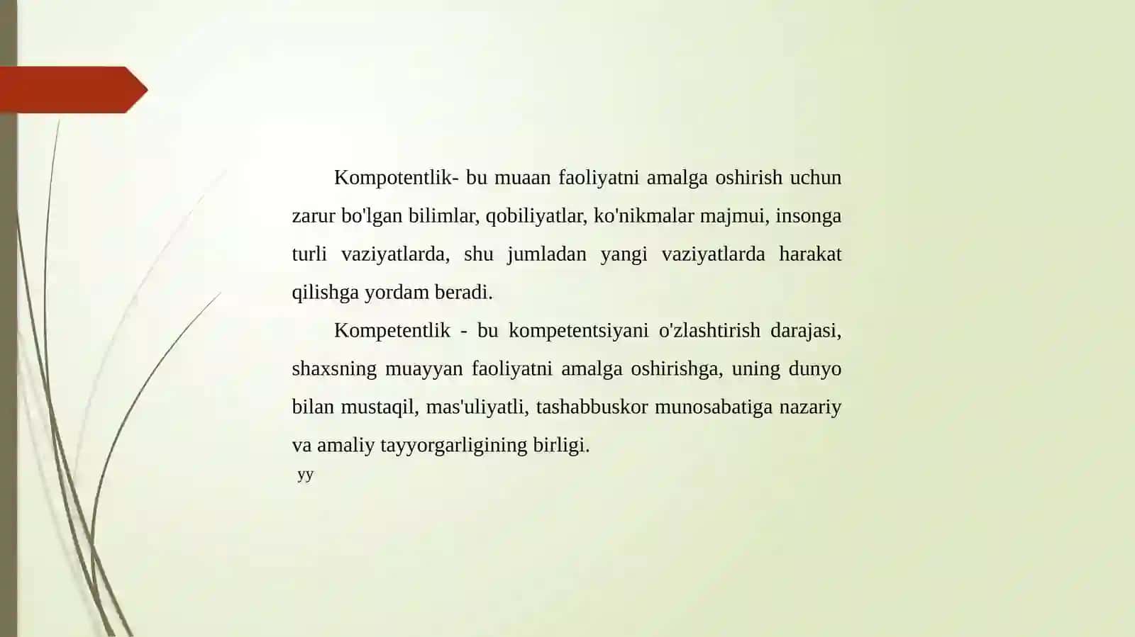 Kommunikativ tajriba 3