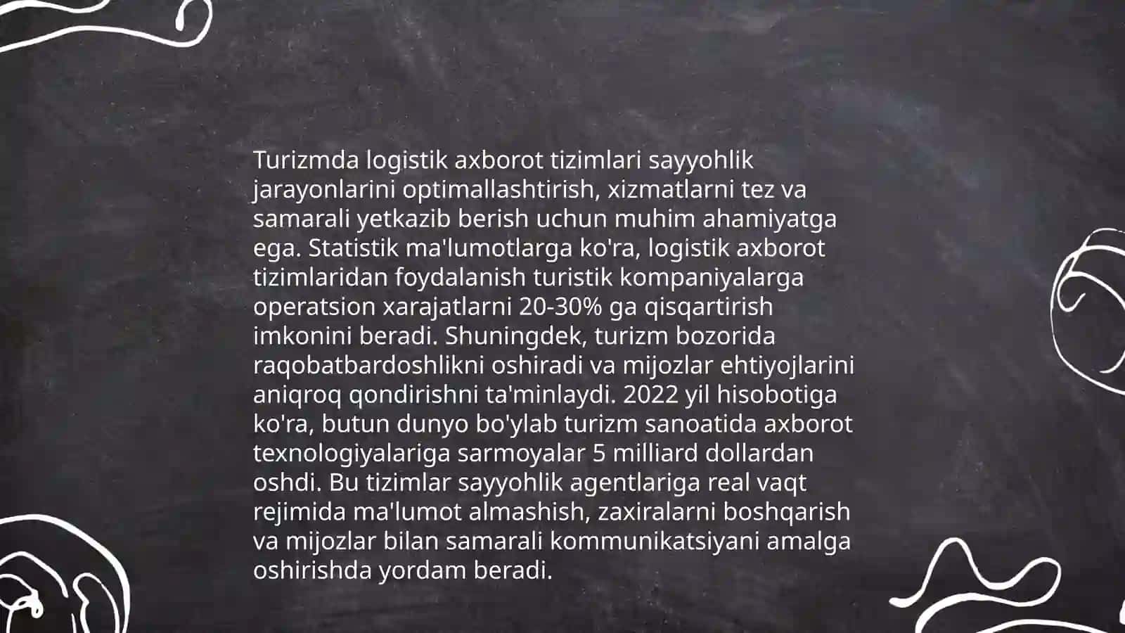 Turizmda logistik axborot tizimlari 3