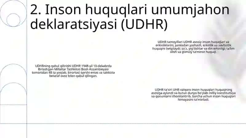 Inson Huquqlari Haqida Xalqaro Bill 3