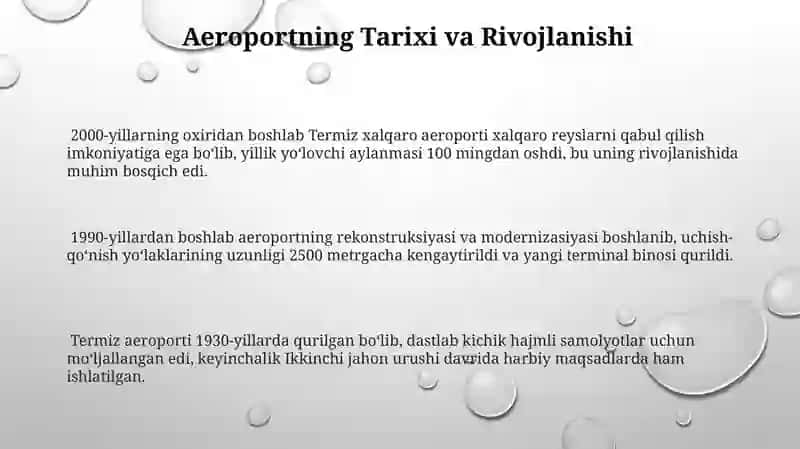 Termiz Xalqaro Aeraporti 3