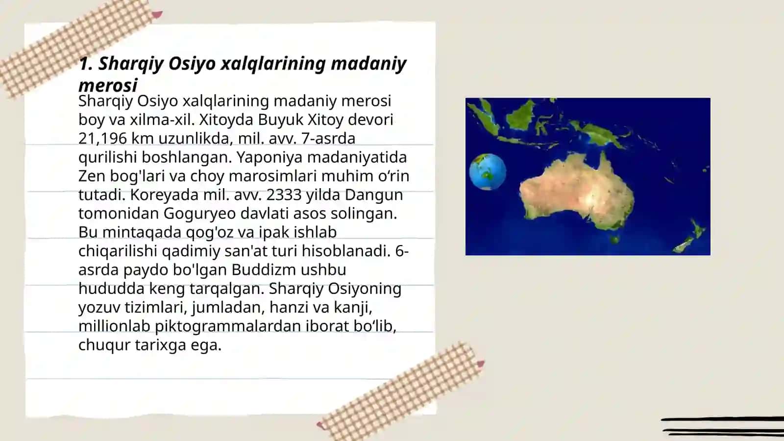 Sharqiy Osiyo xalqlari etnalogiyasi 3