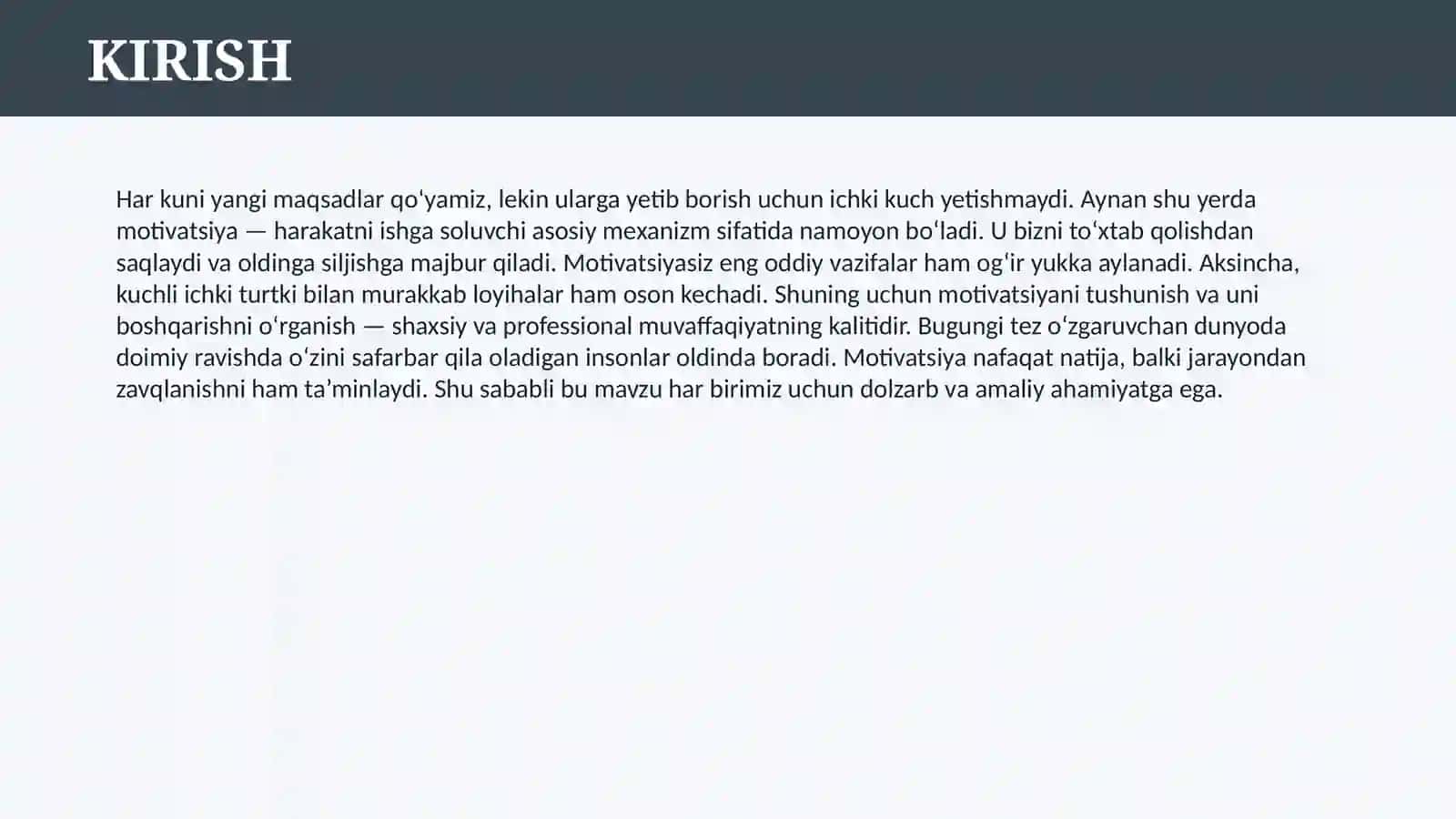 MOTIVATSIYA 3