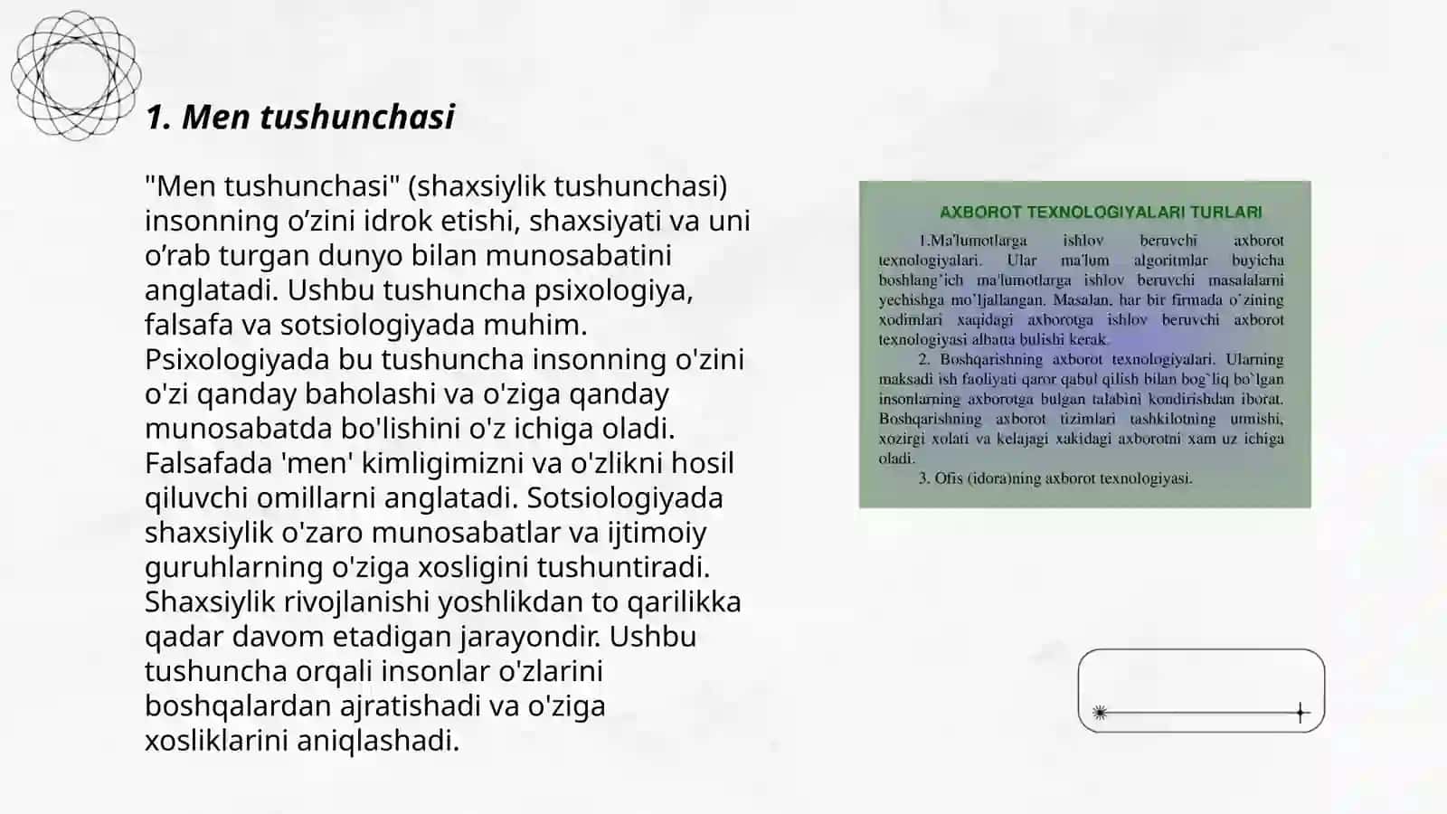 Men haqida tushuncha 3