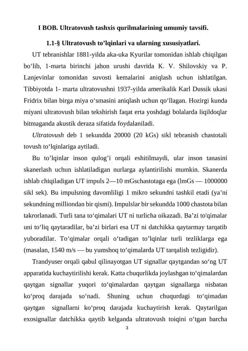 Ultratovush tashxis qurilmalari 3