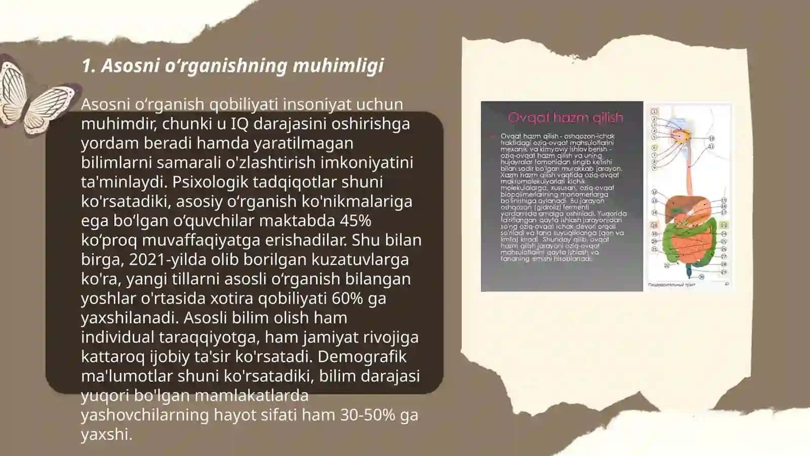 Asosni oʻrganishning xususiyatlari 3
