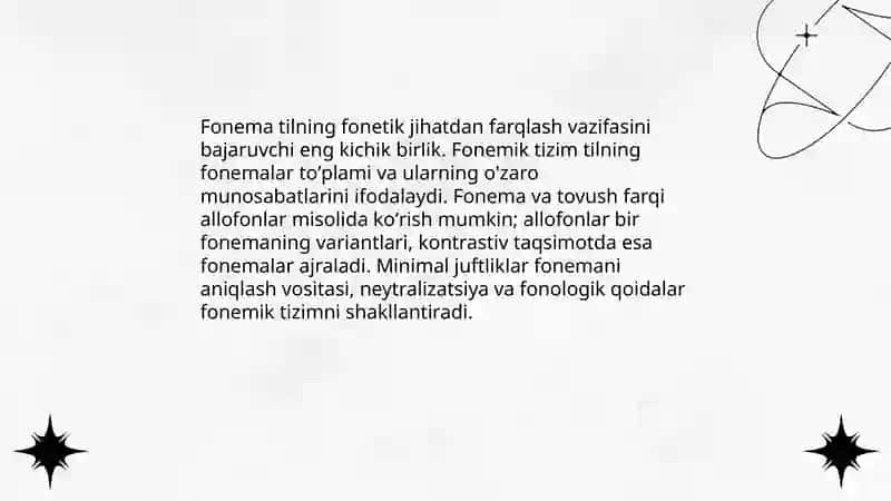 Til birliklari va nutq birliklari 3