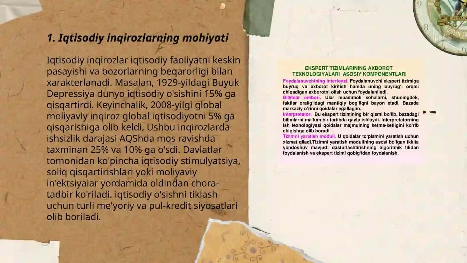 Iqtisodiy inqirozlarning mazmuni va vujudga kelish sabablari 3