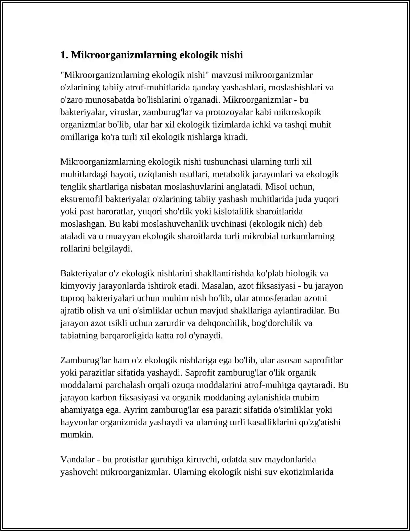 MIKROORGANIZMLARNING TASHQI MUHITDA TARQALISHI 3