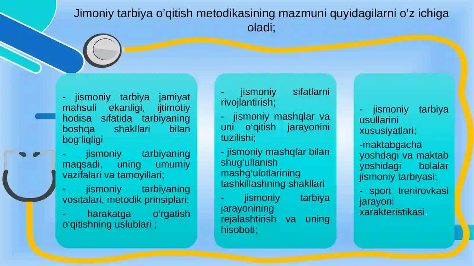 Jismoniy tarbiya o’qitish metodikasi 3