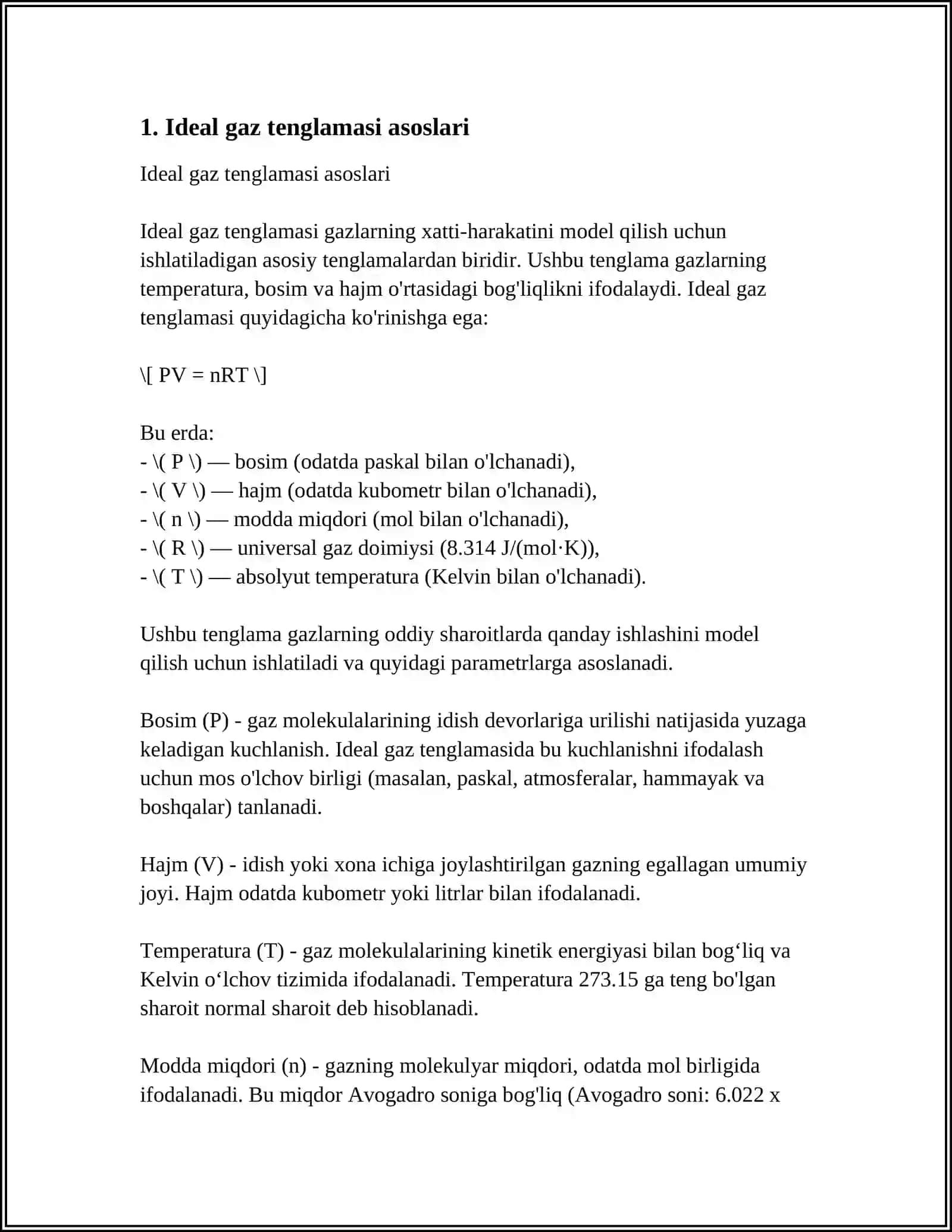 IDEAL GAZ TENGLAMASI 3