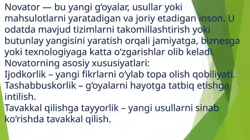 Innovatsion faoliyatning tashkiliy shakllari 3