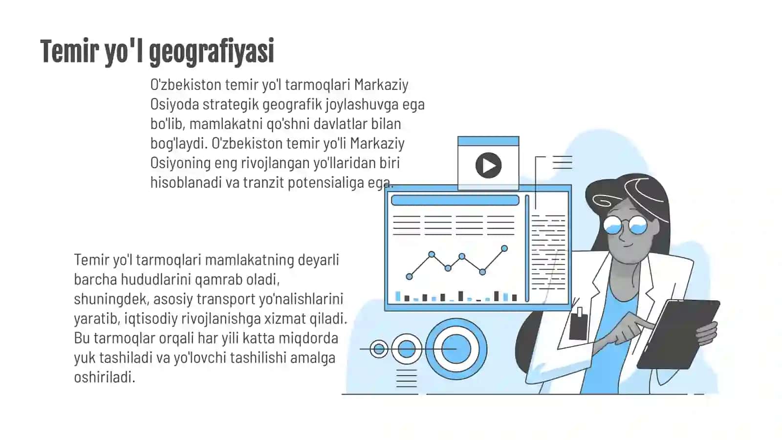 ÕZNEKISTON TEMIR YÕL TARMOQLARI 3