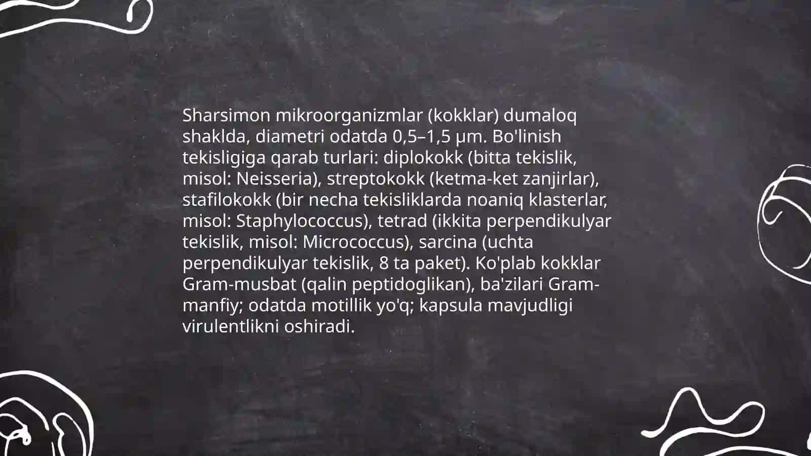 Mikroorganizmlar morfologiyasi 3