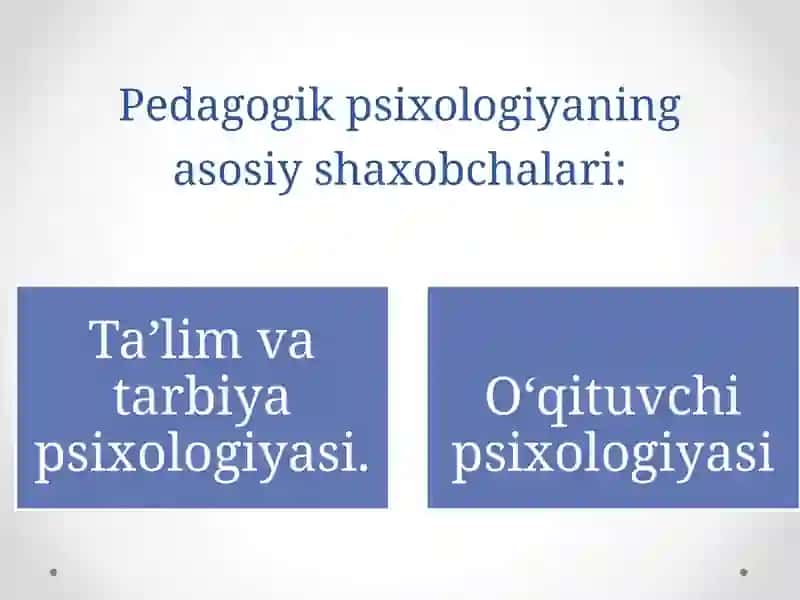 osh va pedagogik psixologiya fanining vazifalari va rivojlanish bosqichlari 3