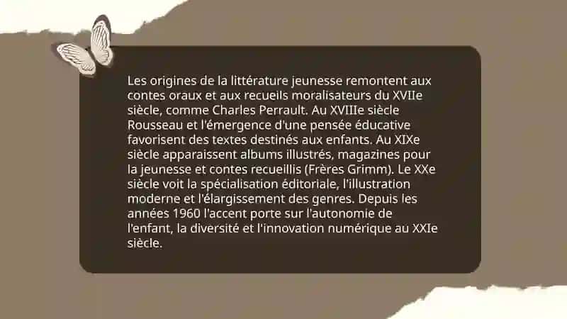 La litterature des enfanrs 3