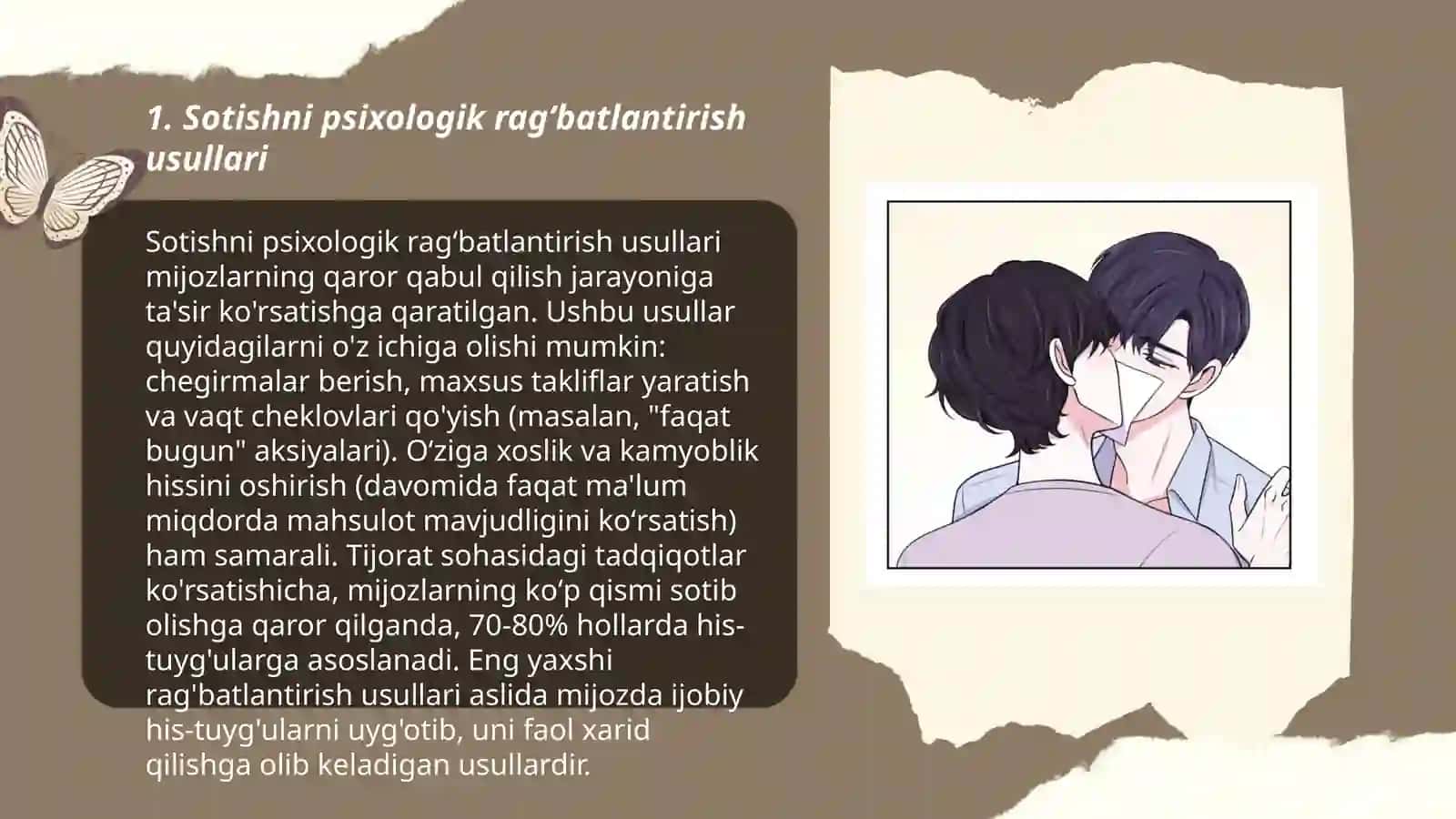 Sotishni psixologik ragʻbatlantirish usullari 3