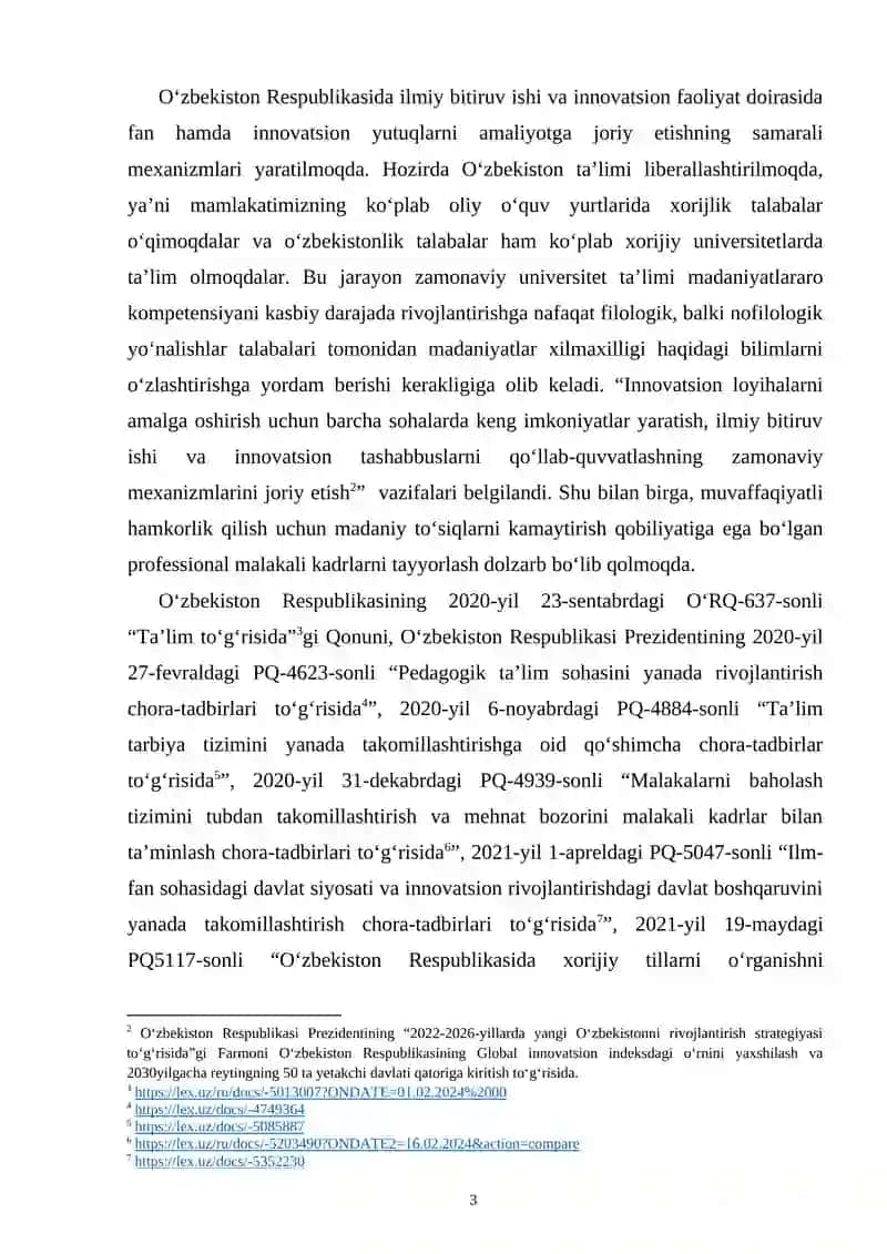INGLIZ TILINI O‘RGATISHDA O‘ZBEK MADANIYATINI INTEGRATSIYA QILISH 3