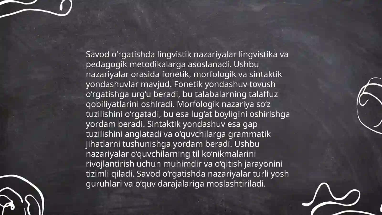 Savod oʻrgatish metodikasining ilmiy, psixologik va lingvistik asoslari 3