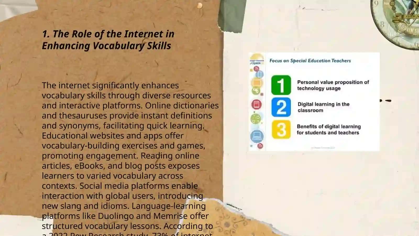 Using internet in the english classrooms 3