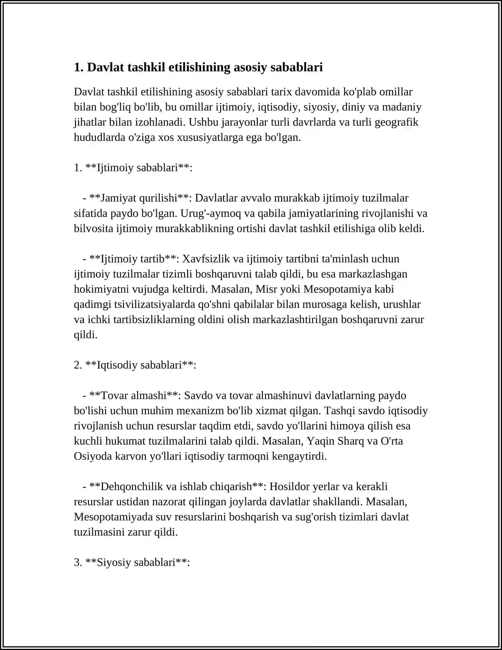 MAMLAKAT FORMASI VA TUSHUNCHASI 3