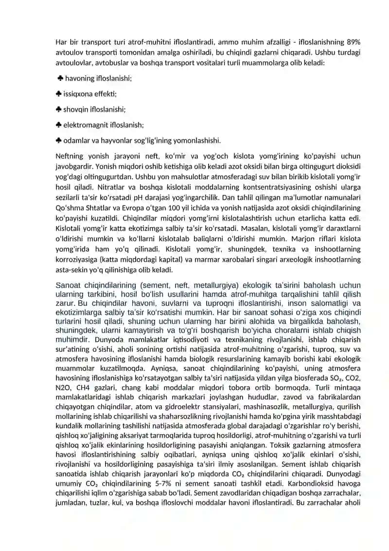 Sanoat chiqindilarining ekologik ta'sirini baholash 3