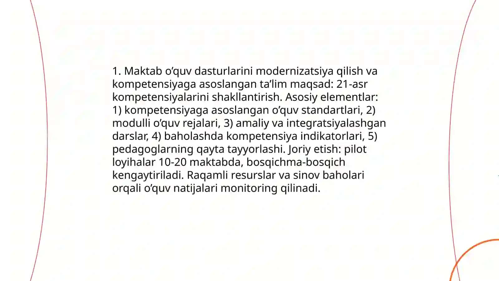 O’zbekiston Respublikasi ta’lim tizimi islohotlari 3