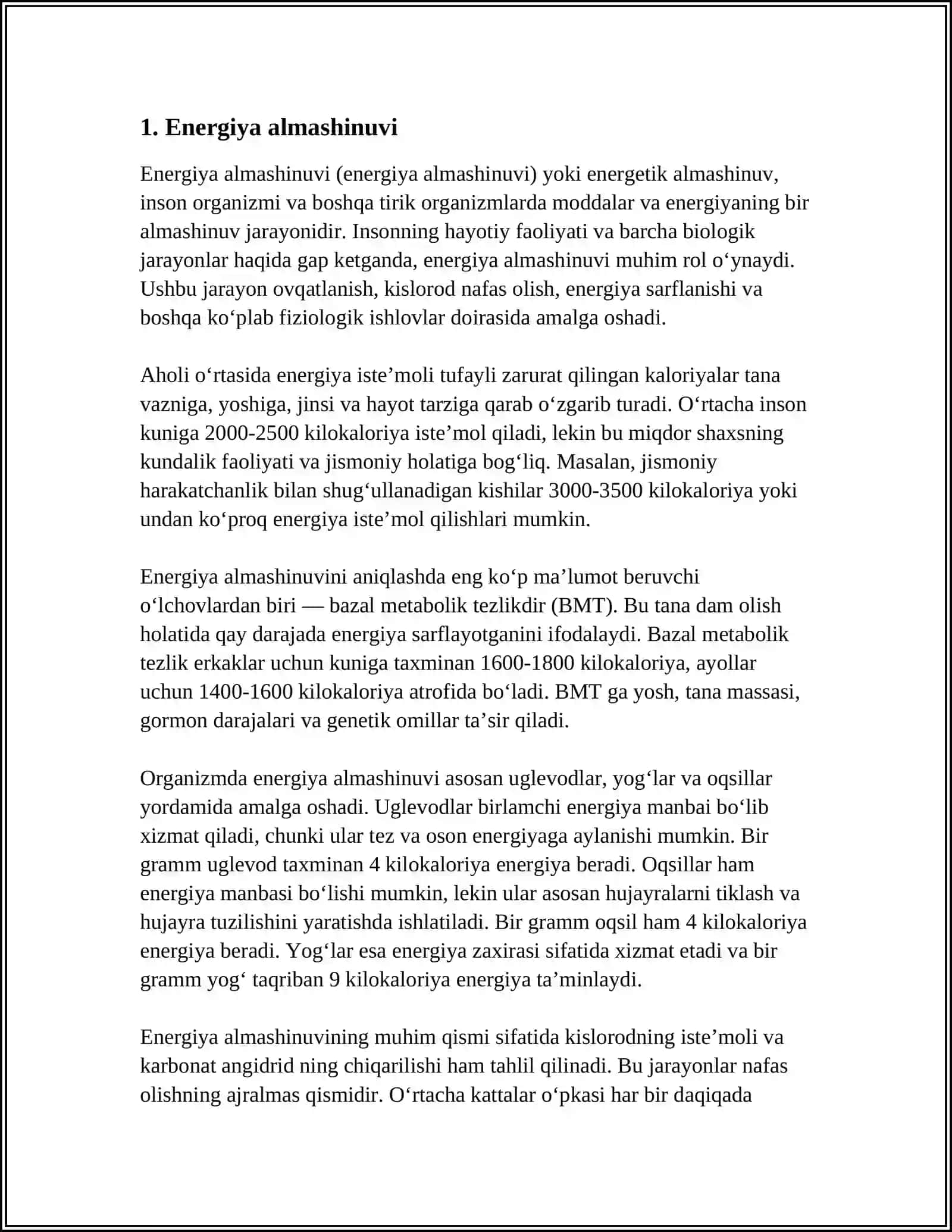 SPORT BIOXIMYASI 3