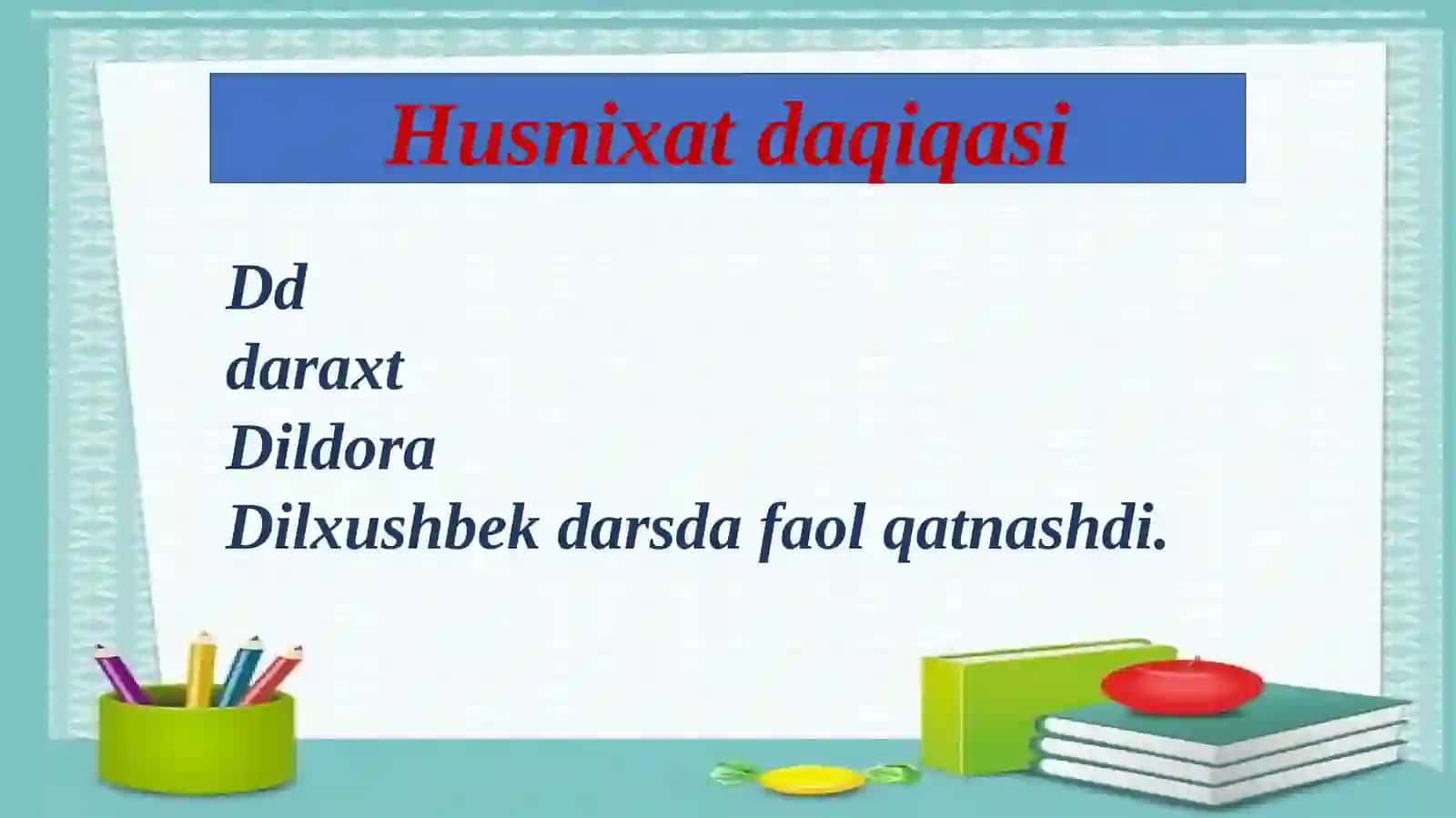 Mening oilam 3
