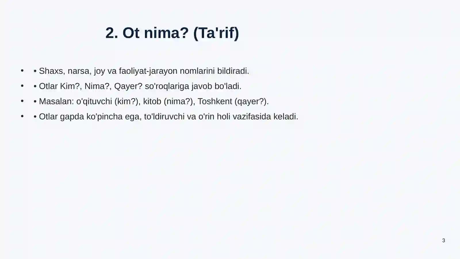 OT SÖZ TURKUMI 3