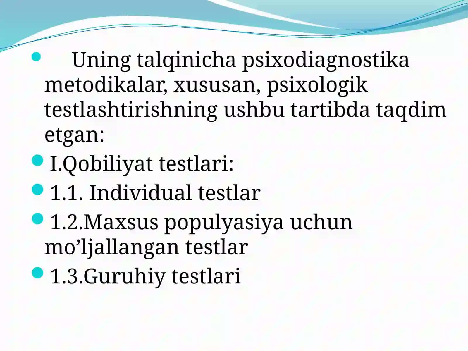 PSIXODIAGNOSTIKA METODLARI 3