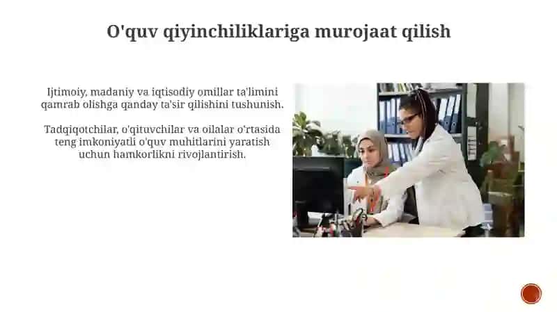 Инклюзив таълим муаммоларини ўрганиш 3