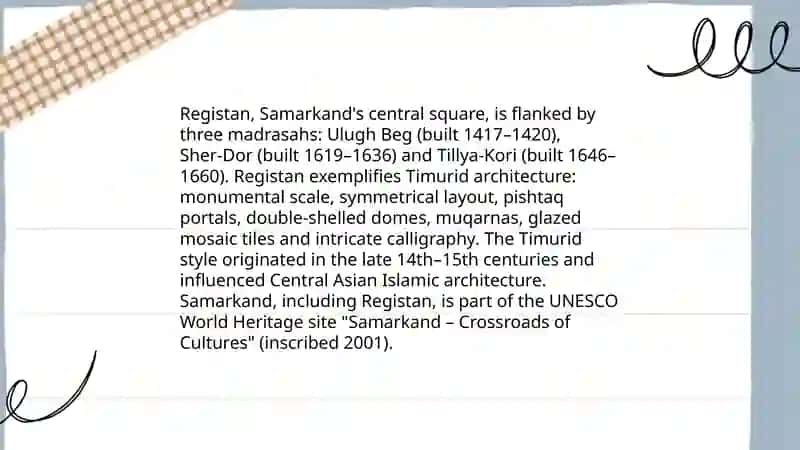 Travel to Uzbekistan: The Heart of The Silk Road 3