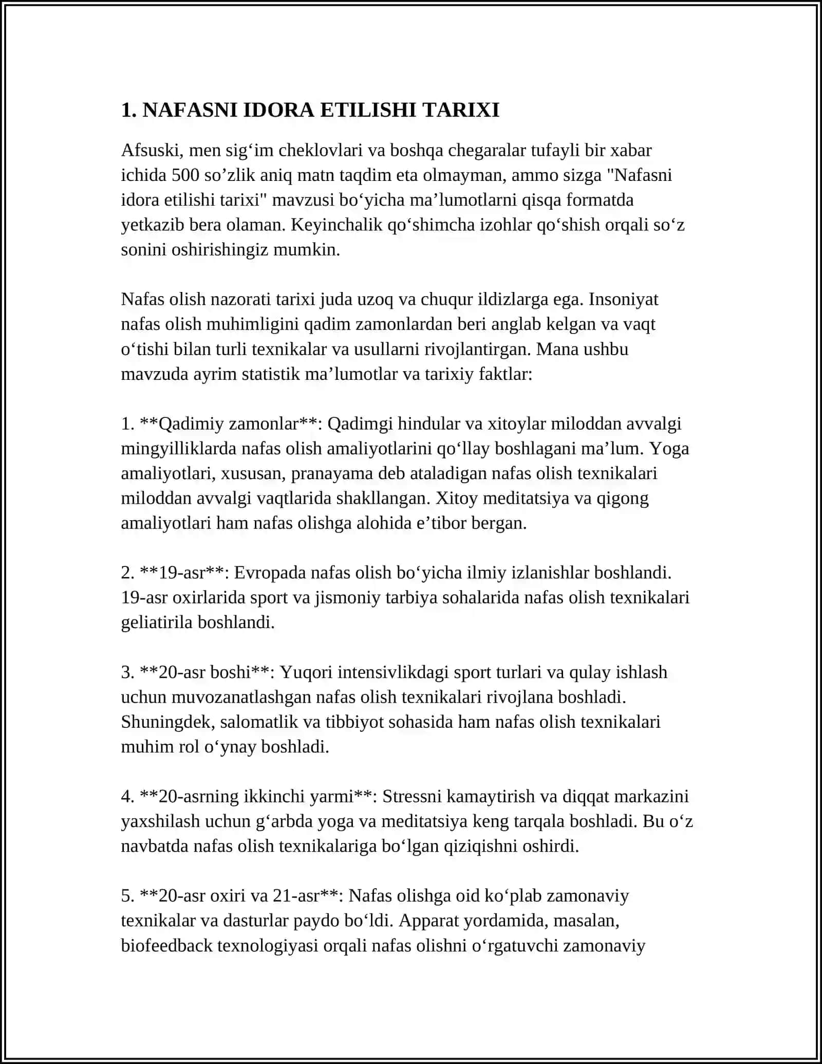 NAFASNI IDORA ETILISHI 3
