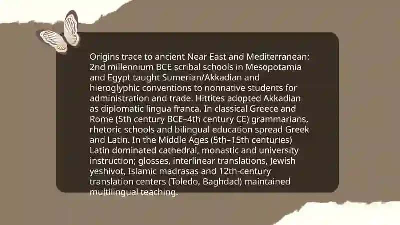 Historical survey of teaching foreign languages 3