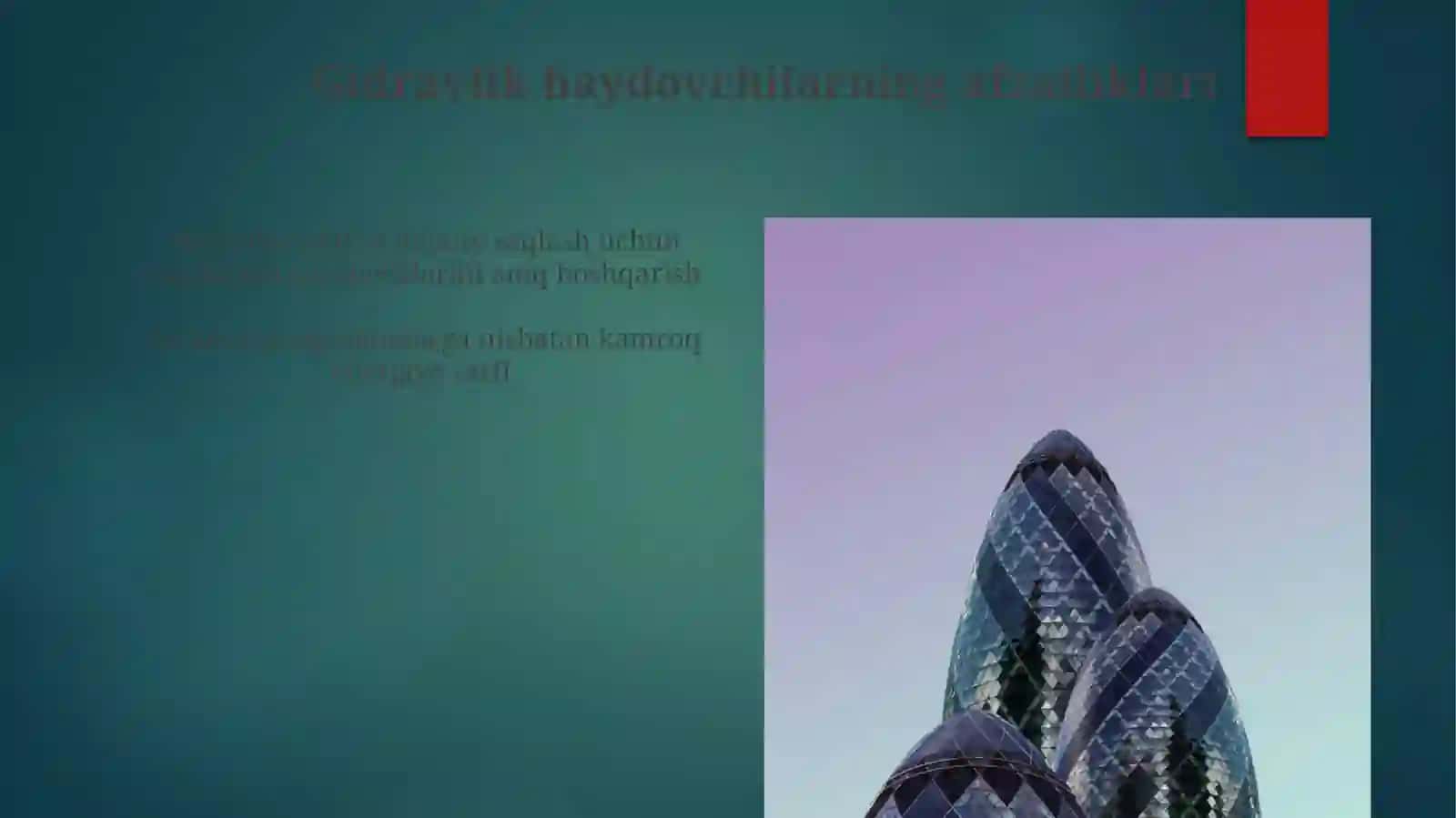 Zamonaviy gidravlik uzatmalijaĝlimaydalagichlar 3
