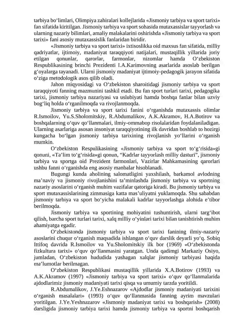 Jismoniy tarbiya va olimpiya harakati tarixi 3