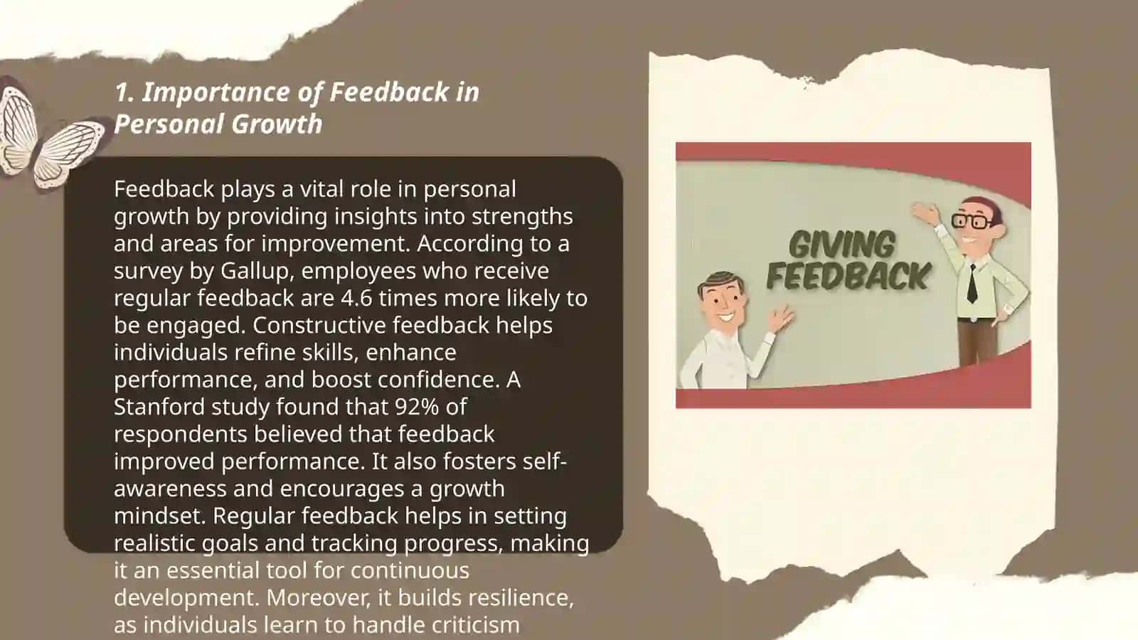 Giving and receiving feedback 3