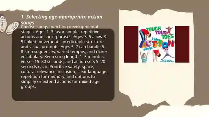 Designing and performing action songs 3