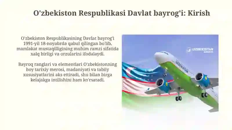 Oʻzbekiston respublikasi bayrogʻi 3